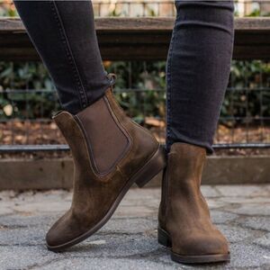 Thursday Boot Co. Duchess Suede Ankle Booties size 7.5